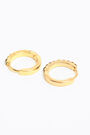 Pendientes aro cristales Pendientes aro cristales