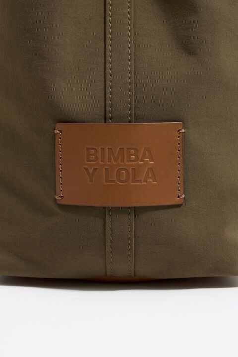 Bolso shopper Chihuahua grande gabardina oliva Bolso shopper Chihuahua grande gabardina oliva