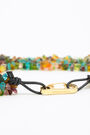 Collar corto vidrios multicolor Collar corto vidrios multicolor