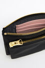 Cartera doble nylon negra Cartera doble nylon negra