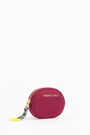 Monedero ovalado nylon frambuesa Monedero ovalado nylon frambuesa
