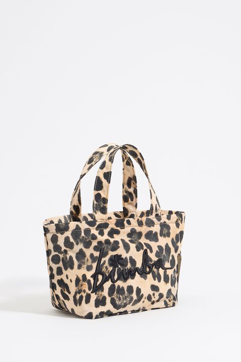 Minibolso nylon Leopard natural Minibolso nylon Leopard natural