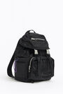 Mochila bolsillos L nylon negra Mochila bolsillos L nylon negra