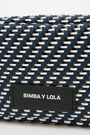 Bolso bandolera XS trenzado azul Bolso bandolera XS trenzado azul