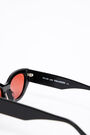Gafas de sol ovaladas negras Gafas de sol ovaladas negras