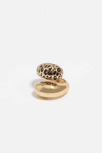 Anillo mancha animal negro