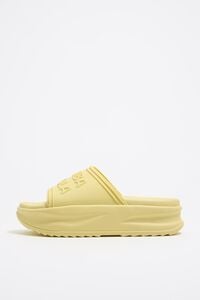 Chancla plataforma amarillo