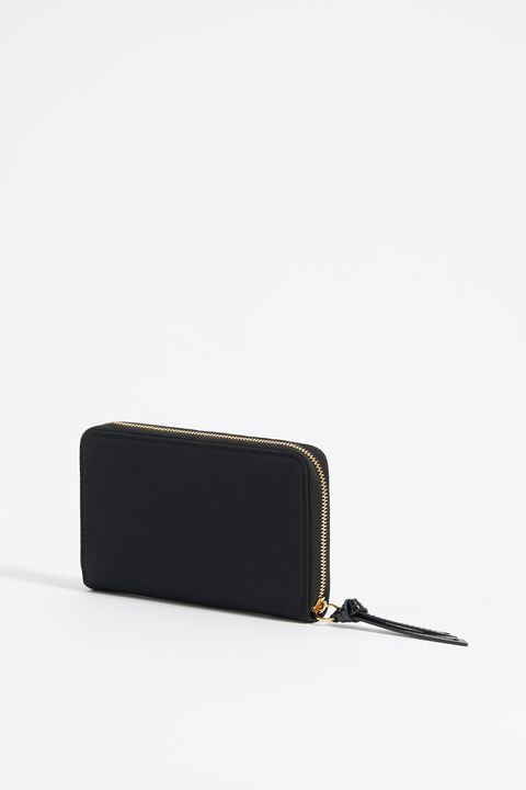 Billetera horizontal nylon negra Billetera horizontal nylon negra