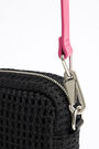 Bolso bandolera XS trenzado negro Bolso bandolera XS trenzado negro