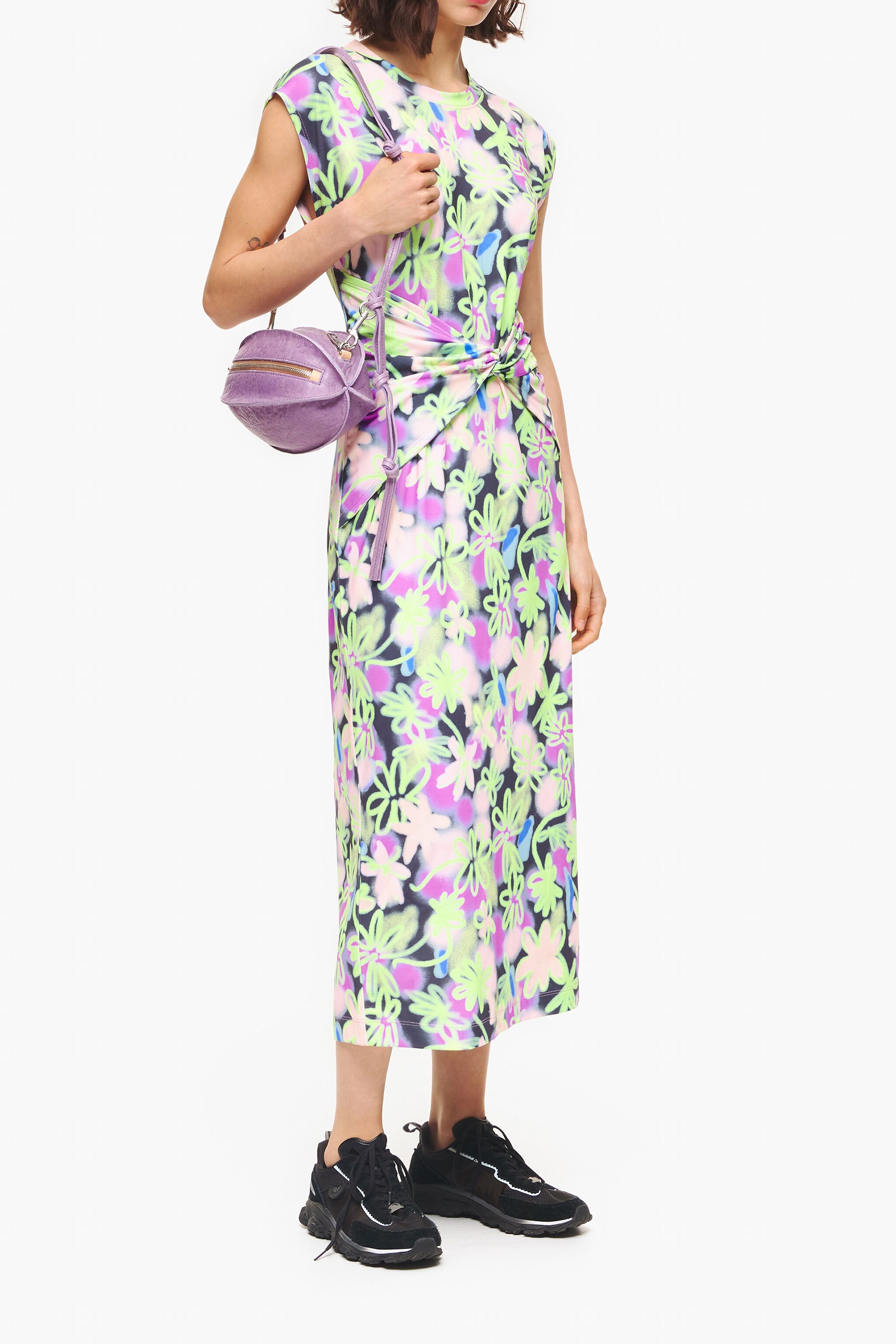 Vestido floral ajustado top