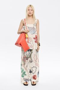 Top tirantes lino Camaleón marfil Top tirantes lino Camaleón marfil