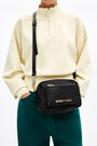 Bolso bandolera XS bolsillo nylon negro Bolso bandolera XS bolsillo nylon negro