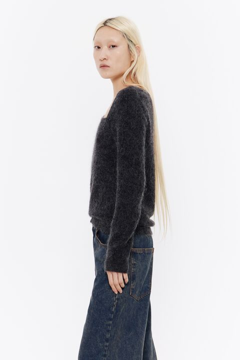 Jersey mohair ciruela Jersey mohair ciruela