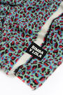 Chal animal print y rayas agua Chal animal print y rayas agua