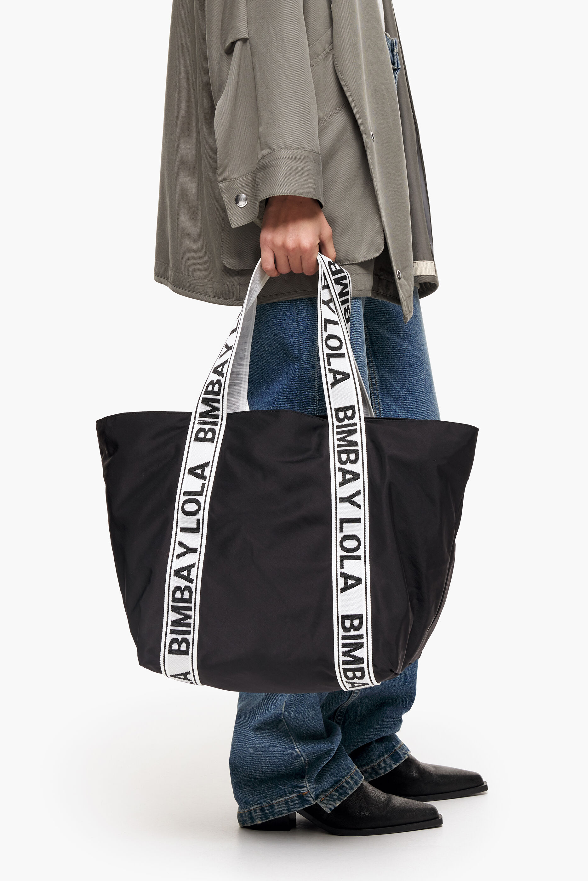 Bolso shopper bimba top y lola negro
