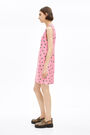 Vestido corto Logo Dots rosa Vestido corto Logo Dots rosa