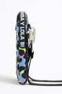 Funda móvil nylon Leopard azul Funda móvil nylon Leopard azul