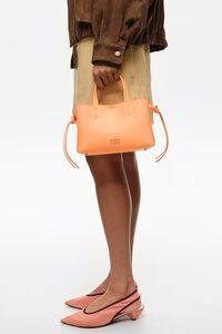 Bolso Chihuahua mini piel naranja sorbete