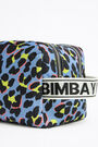 Neceser L nylon leopardo azul Neceser L nylon leopardo azul