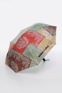 Paraguas estampado patchwork Paisley