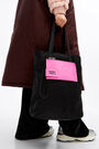 Bolso shopper L nylon negro Bolso shopper L nylon negro
