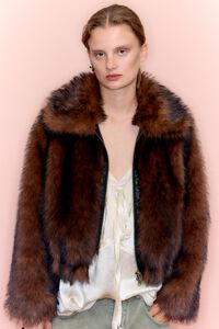 Top recto mix tejidos beige