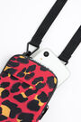 Funda móvil nylon Leopard rojo Funda móvil nylon Leopard rojo