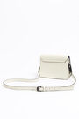 Bolso solapa M piel blanco Bolso solapa M piel blanco