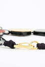 Collar corto flores multicolor Collar corto flores multicolor