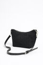 Bolso banana M trenzado negro Bolso banana M trenzado negro
