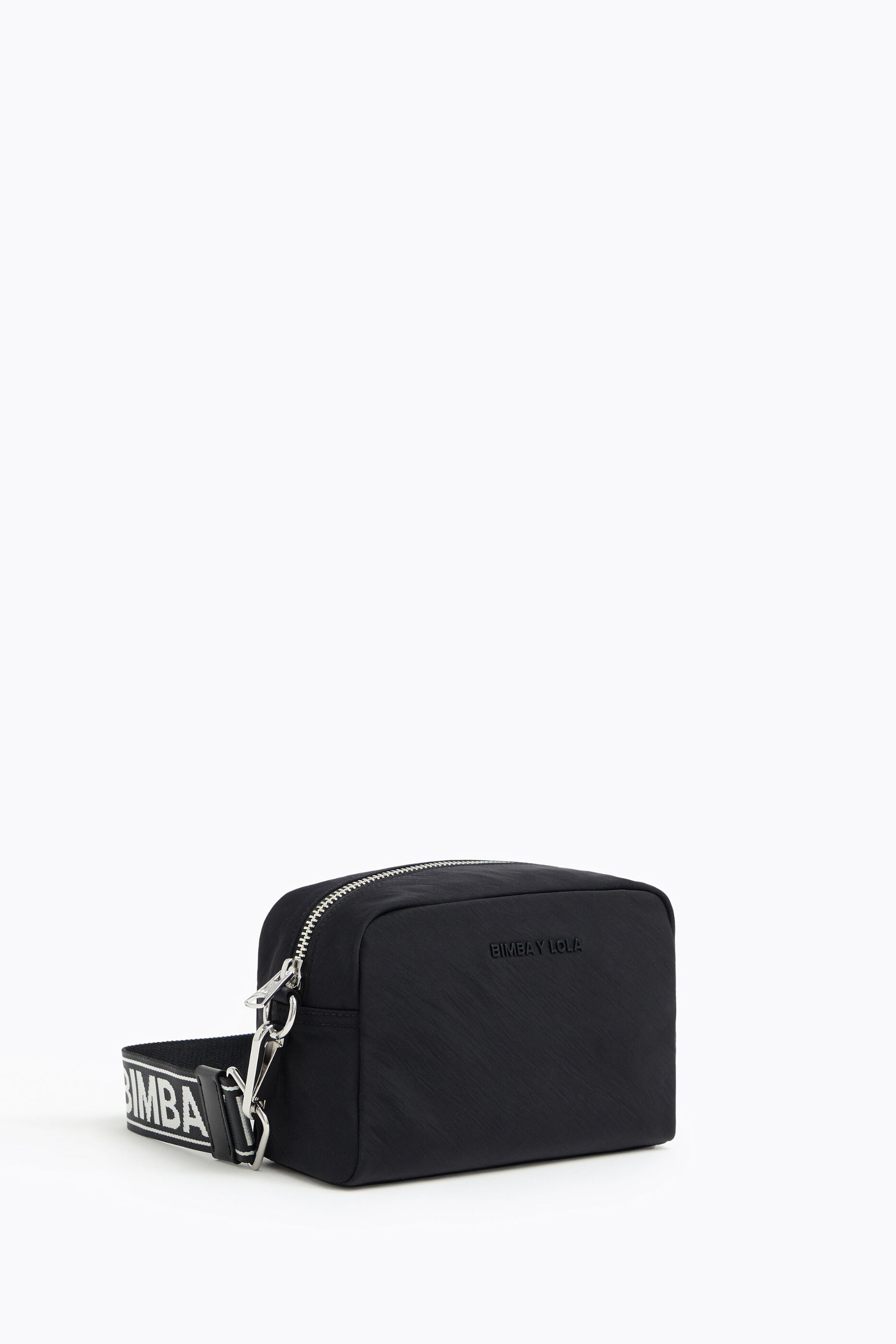 BOLSO BANDOLERA SOLAPA NYLON ACOLCHADO