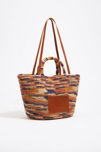 Bolso capazo grande púrpura Bolso capazo grande púrpura