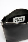 Bolso bandolera L rectangular piel negro Bolso bandolera L rectangular piel negro
