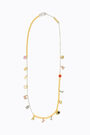 Collar largo logo cadenas Collar largo logo cadenas