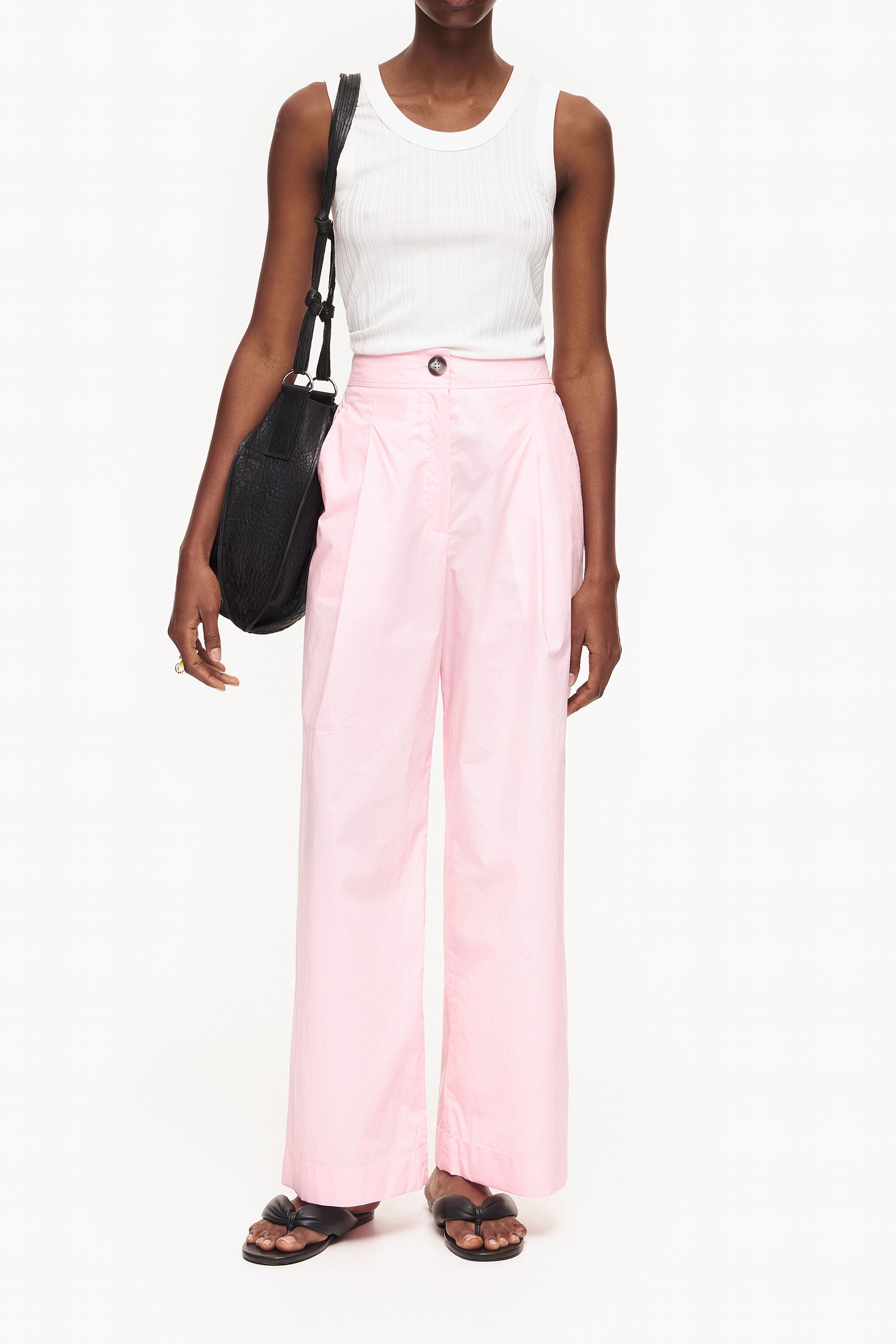 Pantalon rosa claro clearance