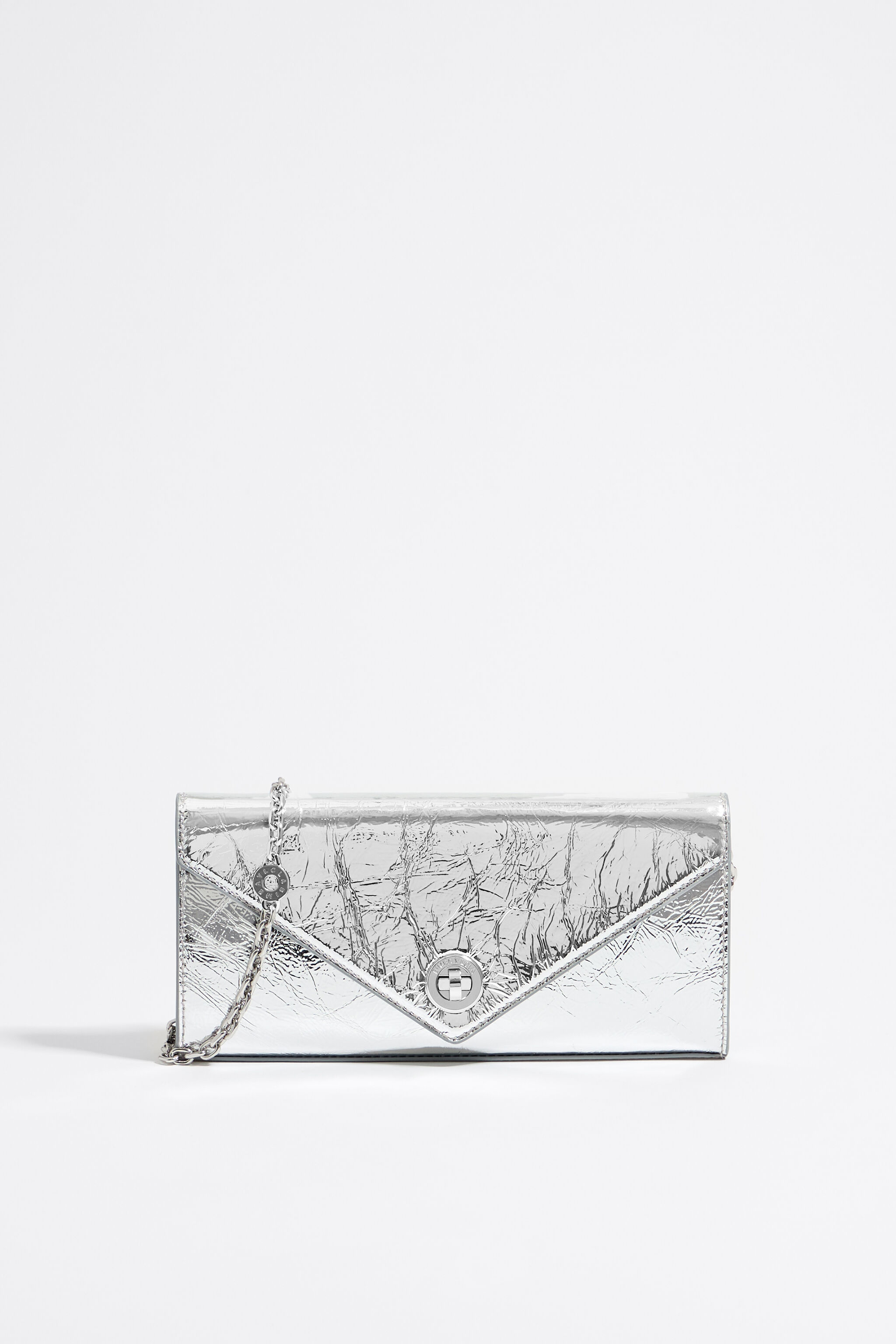 Bolso plateado bimba y lola best sale