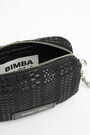 Bolso bandolera XS trenzado negro Bolso bandolera XS trenzado negro