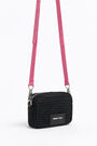 Bolso bandolera XS trenzado negro Bolso bandolera XS trenzado negro
