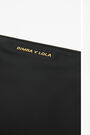 Neceser doble L nylon negro Neceser doble L nylon negro