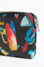 Monedero plano M print Rayguns Monedero plano M print Rayguns