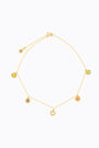 Collar corto letras multicolor Collar corto letras multicolor