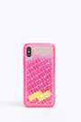 Funda iPhone X logo amarillo Funda iPhone X logo amarillo