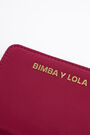 Cartera cuadrada nylon frambuesa Cartera cuadrada nylon frambuesa