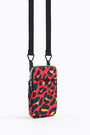 Funda móvil nylon Leopard rojo Funda móvil nylon Leopard rojo