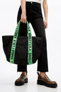 Bolso shopper L nylon negro Bolso shopper L nylon negro