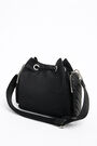 Bolso saca L trenzado negro Bolso saca L trenzado negro