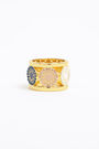 Anillo logo esmaltado cristales Anillo logo esmaltado cristales
