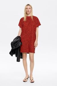 Minivestido Animalspots rojo