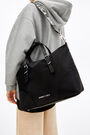 Bolso shopper L nylon negro Bolso shopper L nylon negro