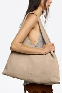 Bolso Paper Bikini maxi serraje arena